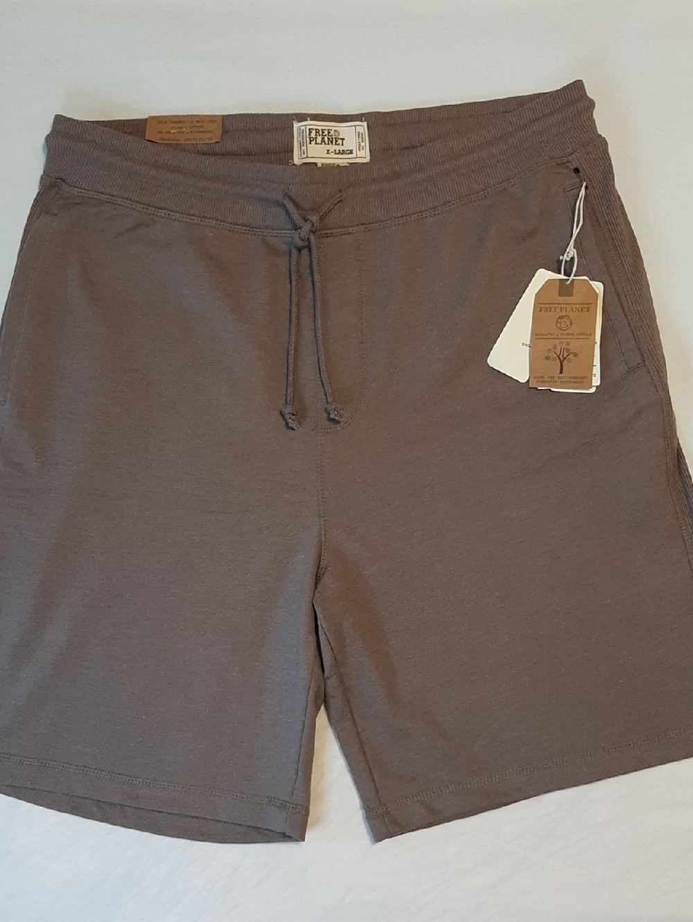 Free Planet Women's Size XL Deep Taupe Athletic Casual Shorts NWT